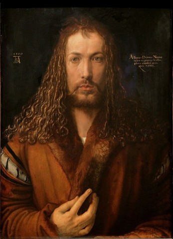 Albrecht Dürer, zelfportret (bron: Wikimedia Commons)