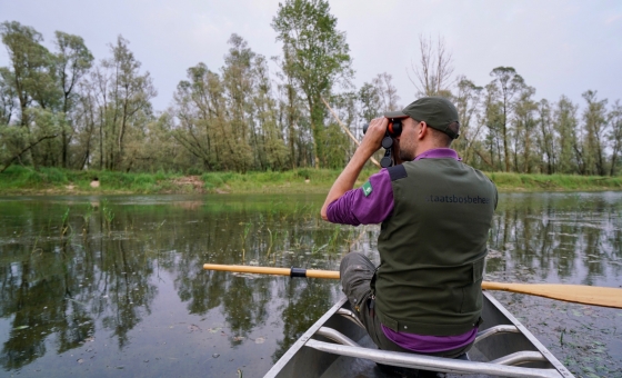 Op de koffie bij de boswachter