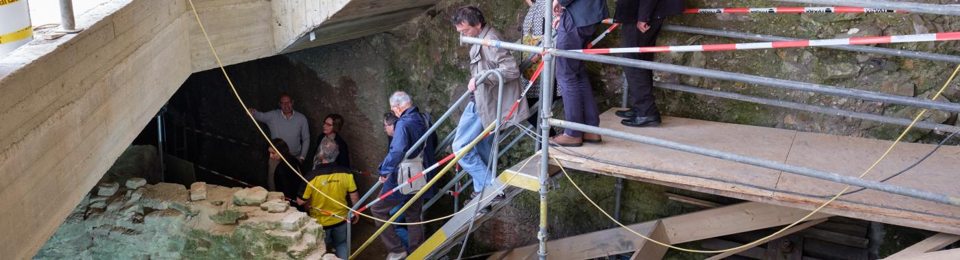 Dag van de bouw Bastei rondleiding