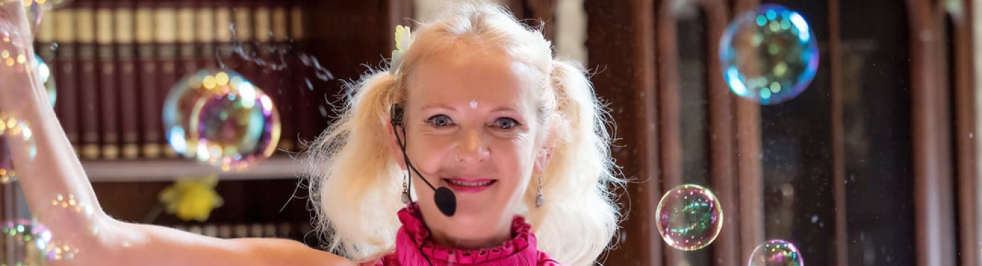 Zeepbellenshow Bubblusion