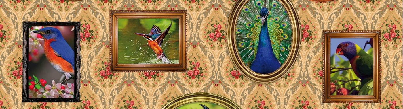 Nijmeegse Meesters: behang Ronnie Ruysdael