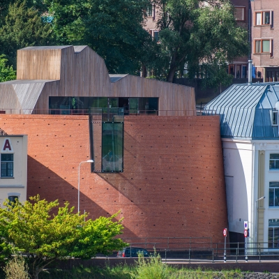 De Bastei, Waalzijde (noordgevel) (foto: © Mertens Bouw)